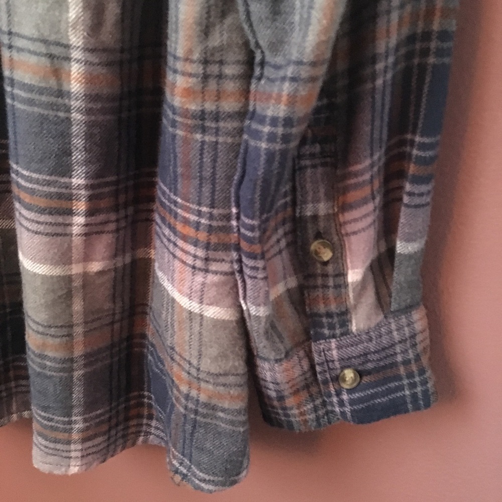 American Eagle Half Button Ultra Soft Flannel - image 5